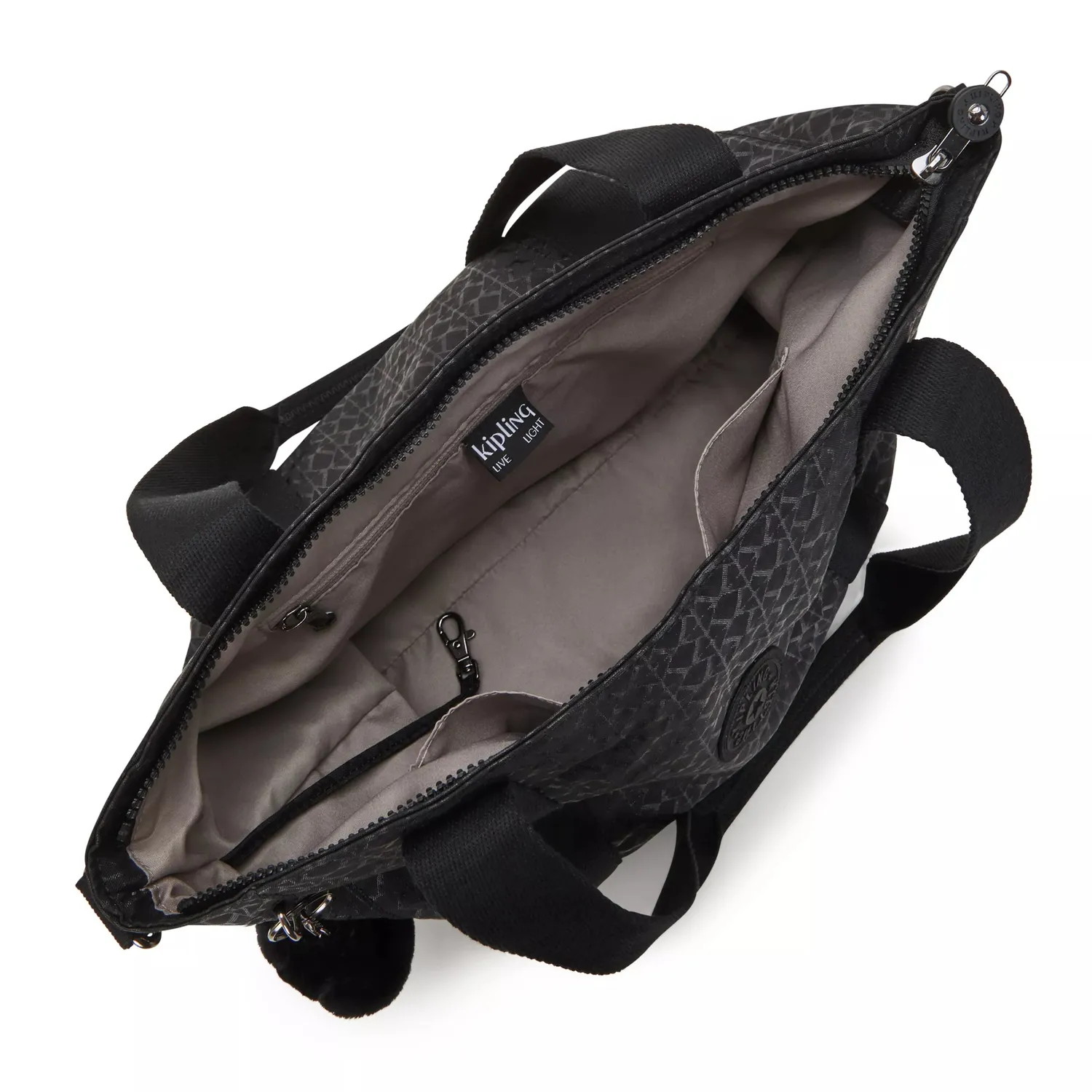 Kipling Asseni S shopper Signature Emb klein met schouderriem
