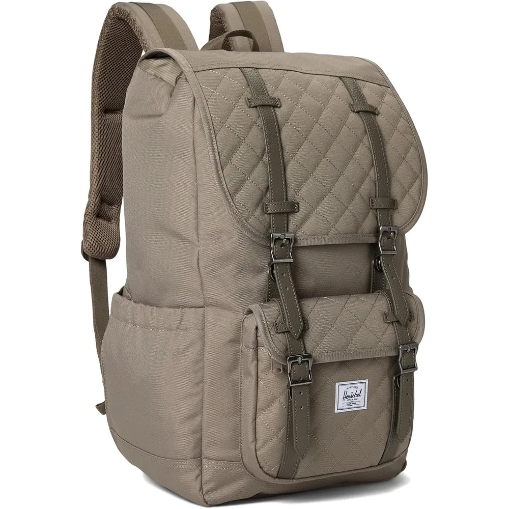 Herschel Little America Rugzak 30L Zwart Bruin