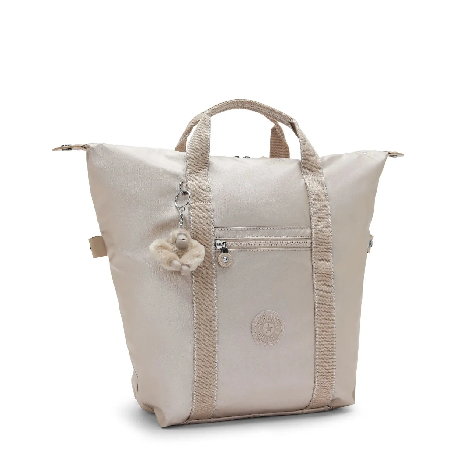 Kipling New Art Backpack rugzak Metallic Glow 15 inch