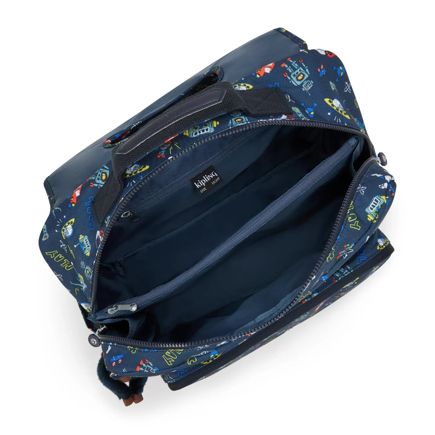 Kipling Codie L schoolrugzak Space Game groot A4