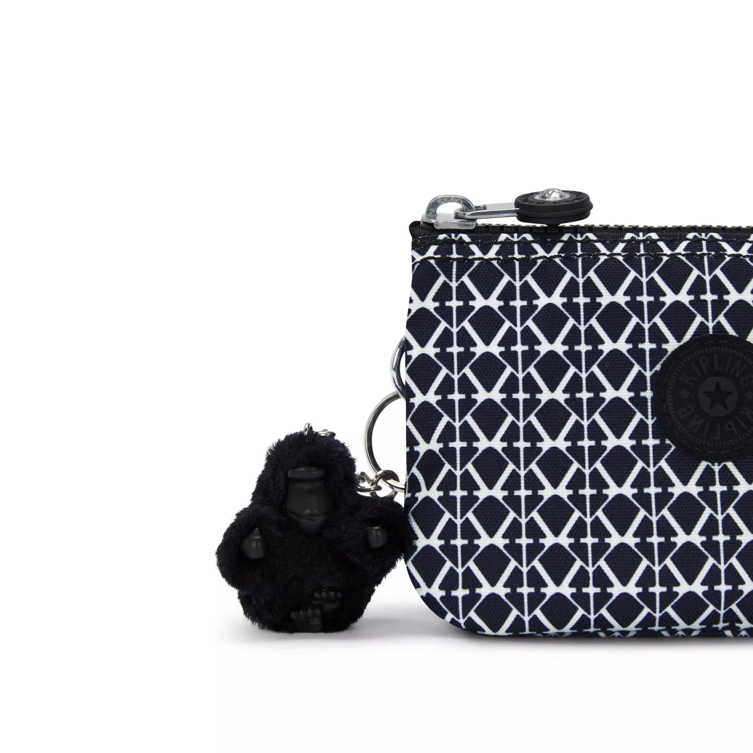 Kipling Creativity S portemonnee Signature Print Klein bedrukt