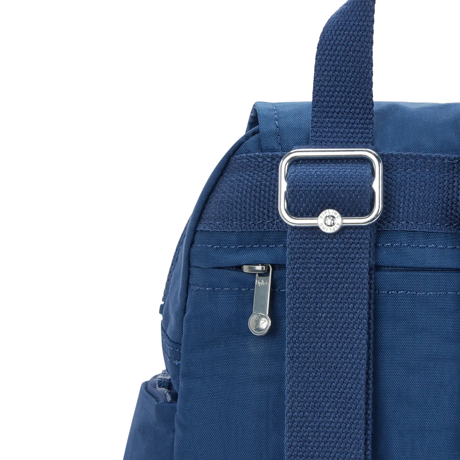 Kipling City Zip Mini rugzak Casual Blue extra klein compact
