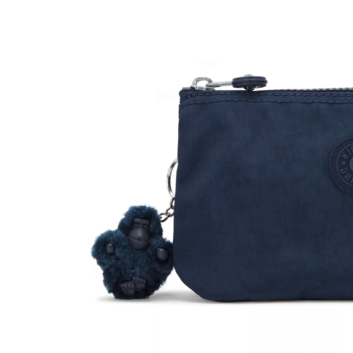 Kipling Creativity L buidelzak Groot Blue Bleu 2 blauw