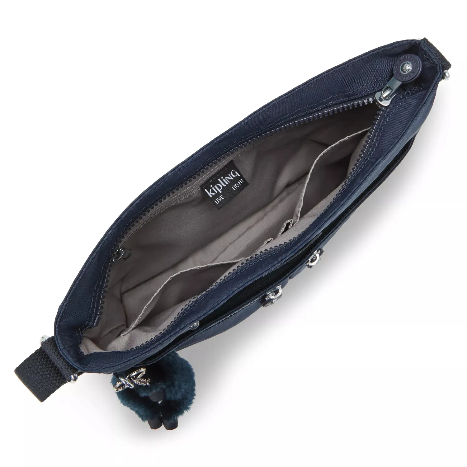 Kipling New Angie schoudertas Blue Bleu 2 klein waterafstotend