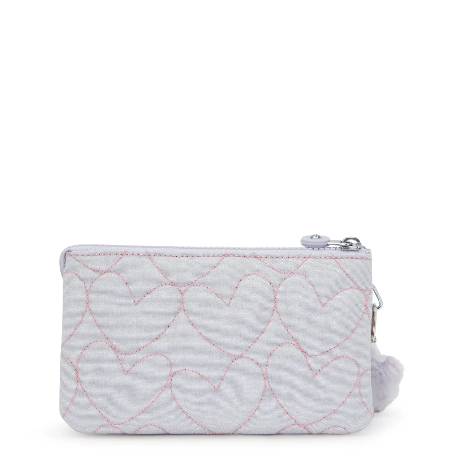 Kipling Creativity L tasje Groot Hearts Shimmer glans