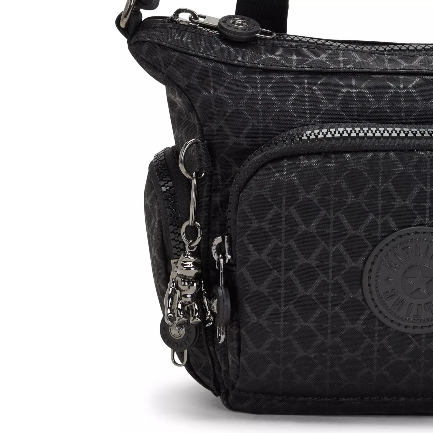 Kipling Gabbie Mini mini tas Signature Emb extra klein print