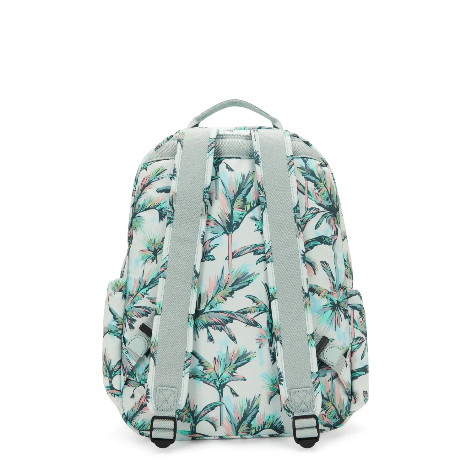 Kipling Seoul rugzak Groot More Palm Trees 15 inch laptopvak