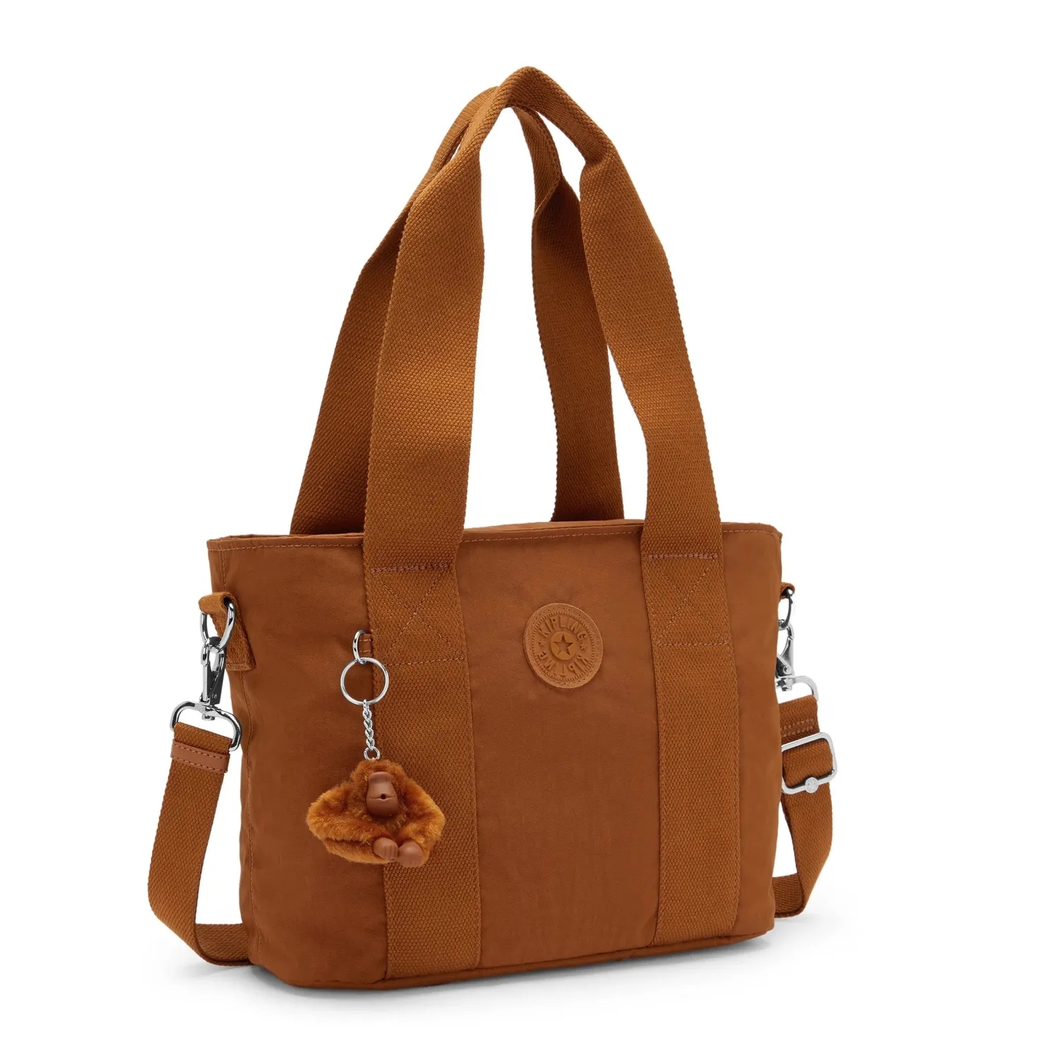 Kipling Minta M Up draagtas Stylish Mokka Medium met schouderband