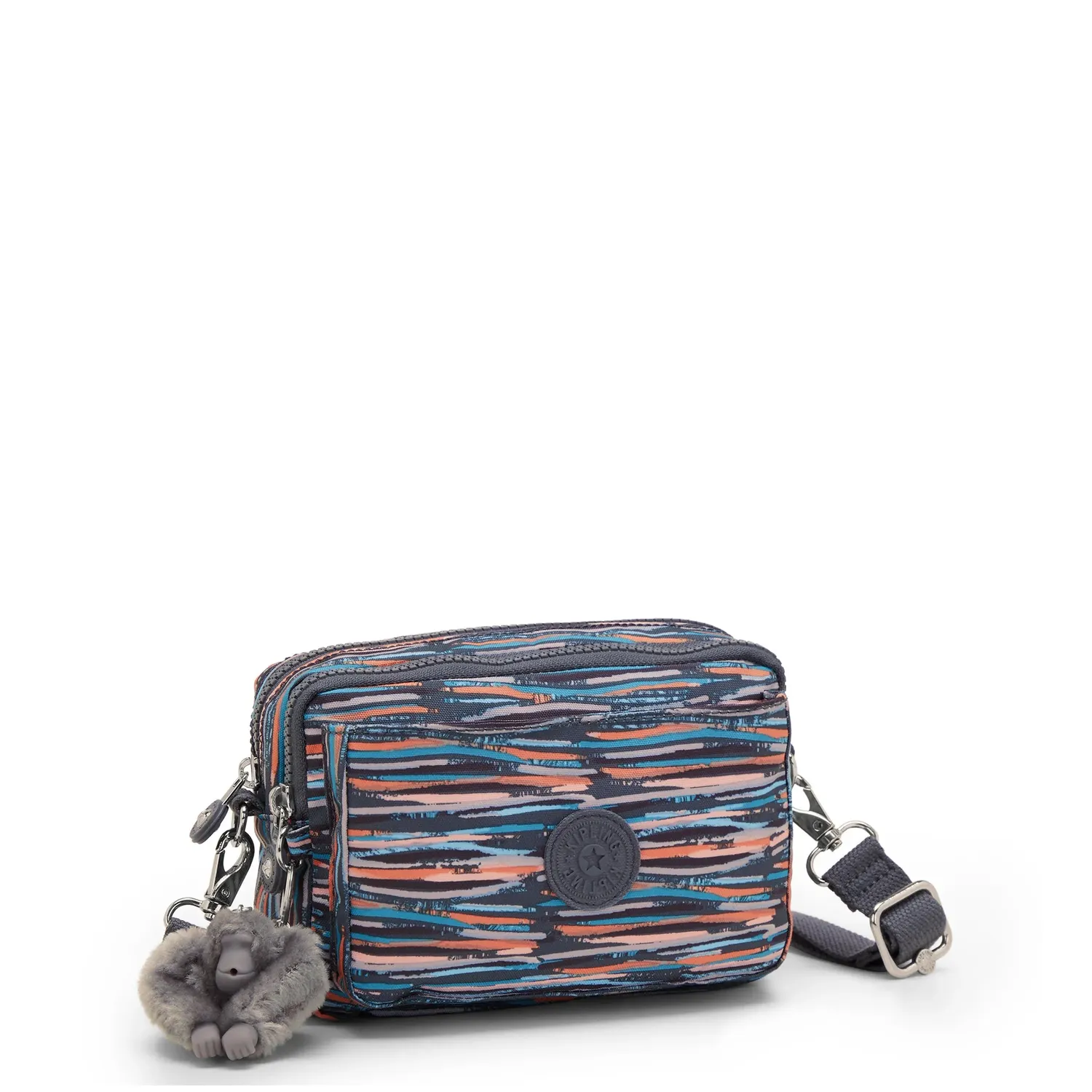 Kipling Abanu Multi crossbody tas Klein Mineral Stripes strepen