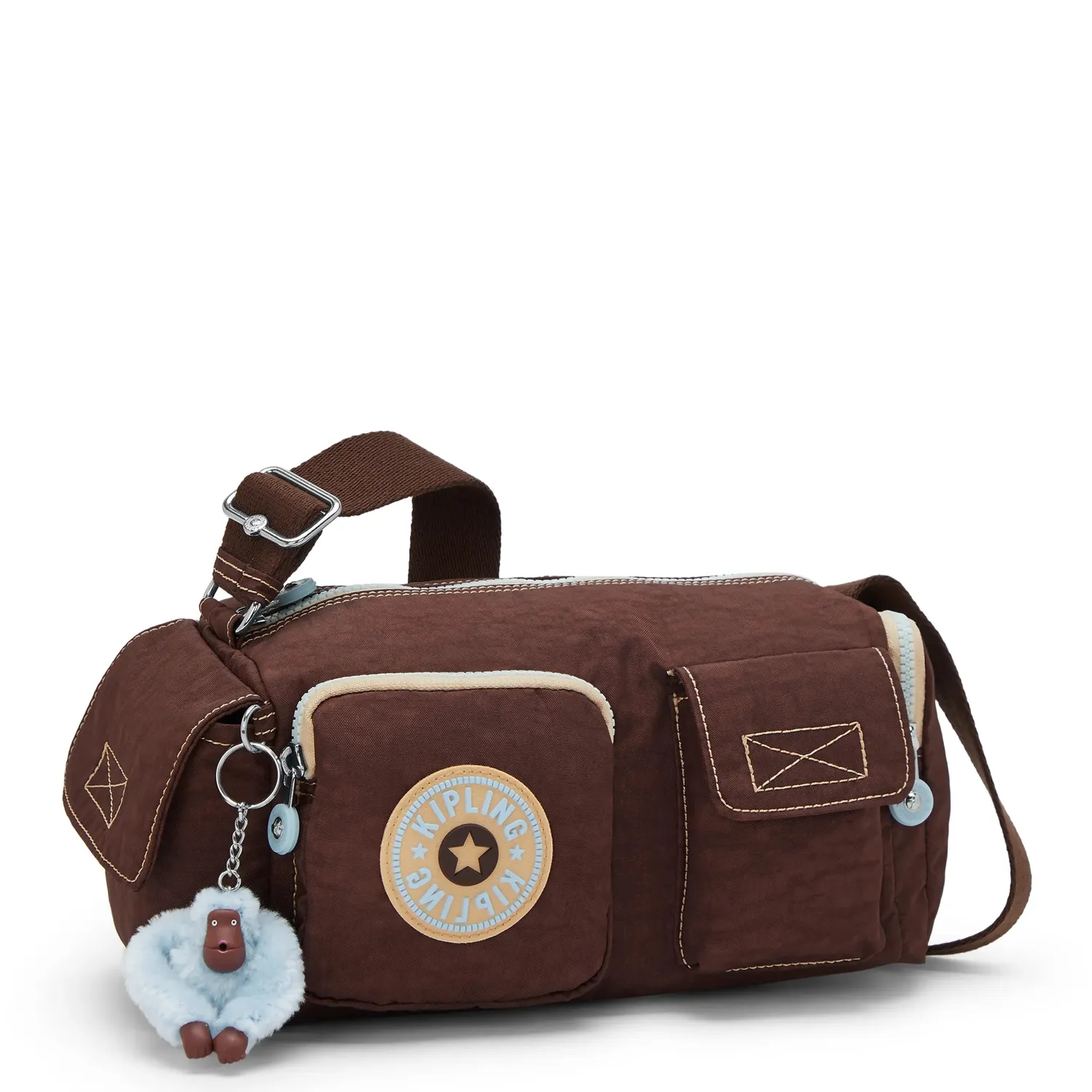 Kipling Sam Energy Medium tas Energy Brown verstelbaar