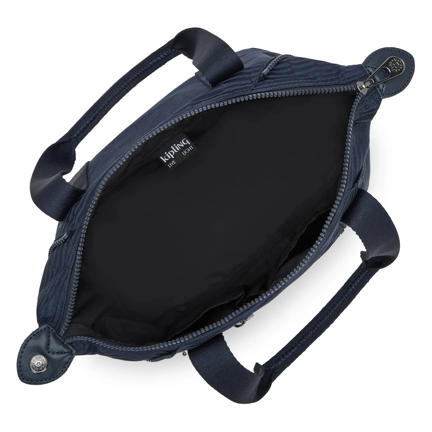 Kipling Art Mini schoudertas Night Ocean Jacquard klein vakken