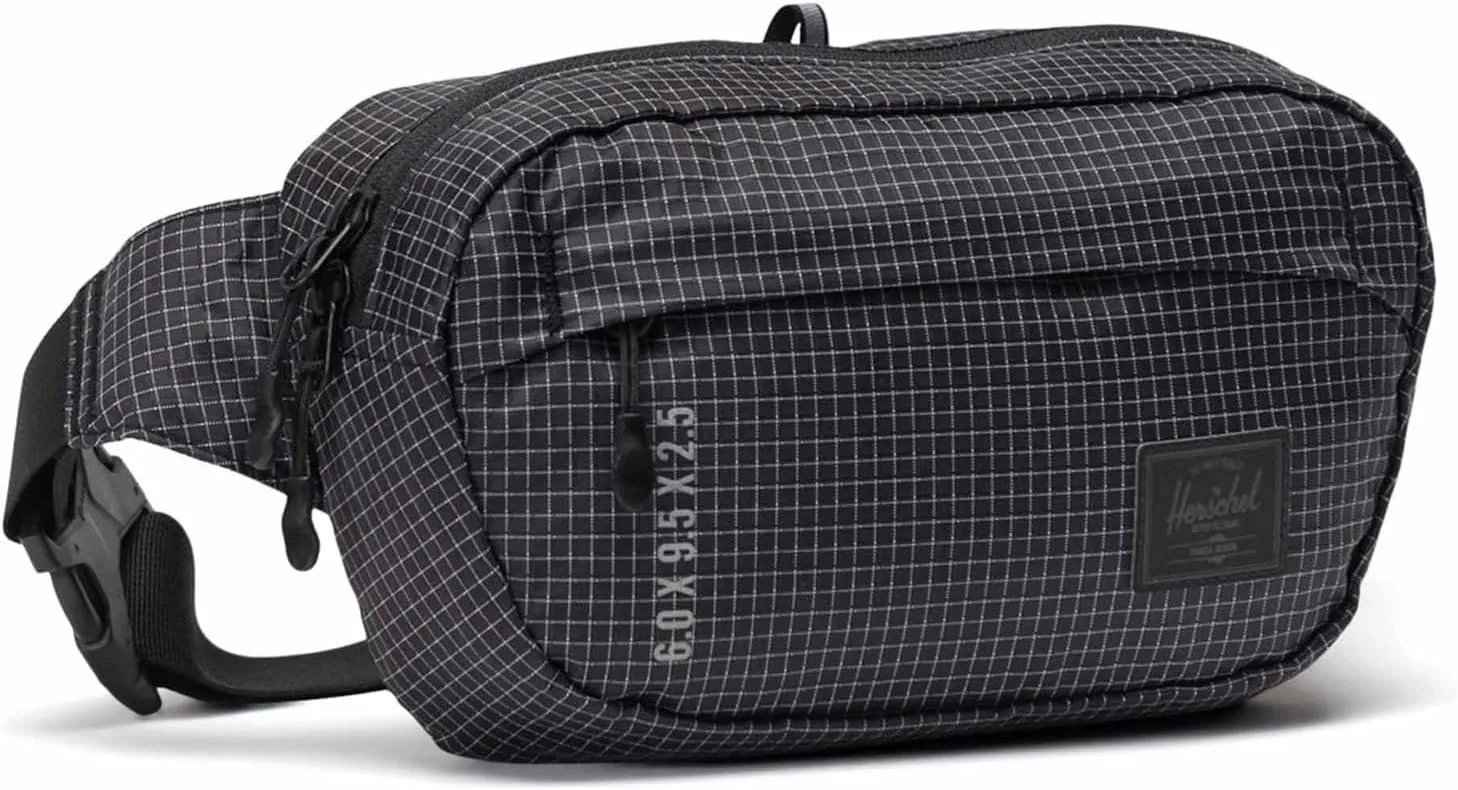 Herschel Ultralight Hip Pack heuptas 2L zwart lichtgewicht