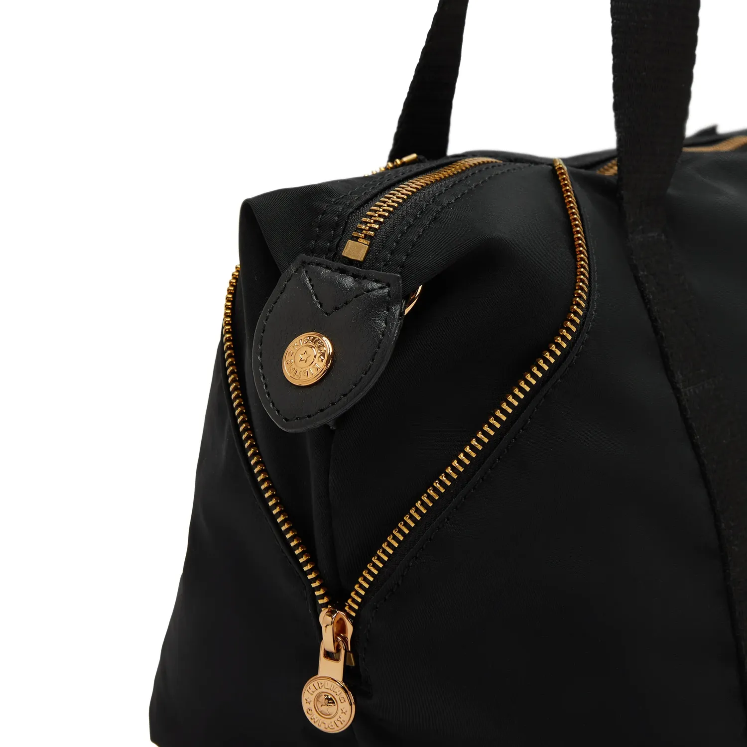 Kipling Art Mini schoudertas Blush Gold Black chic