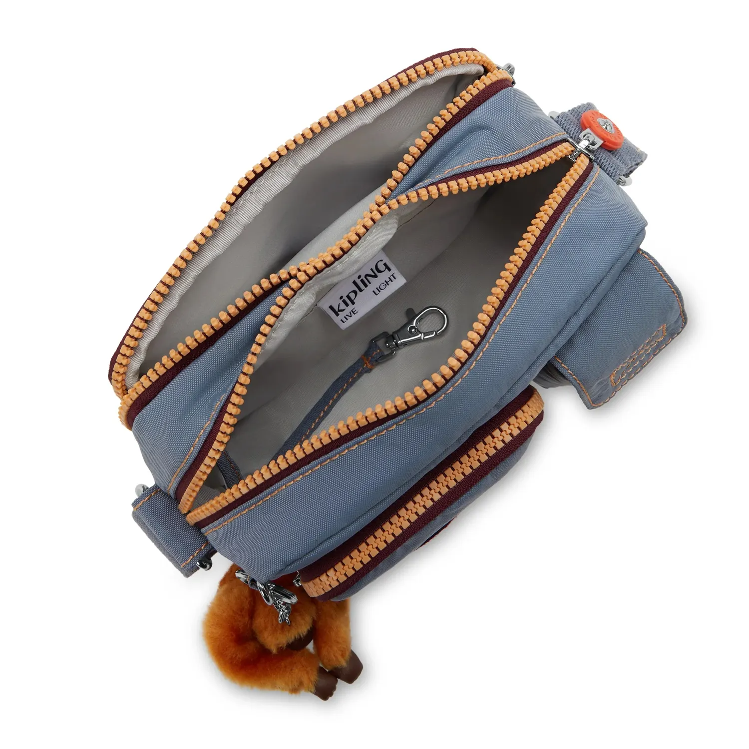 Kipling Abanu S Energy crossbodytas Energy Blue Klein