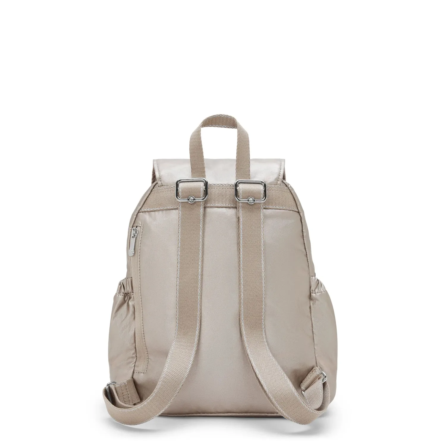 Kipling City Pocket S rugzak metallic glow klein klepsluiting