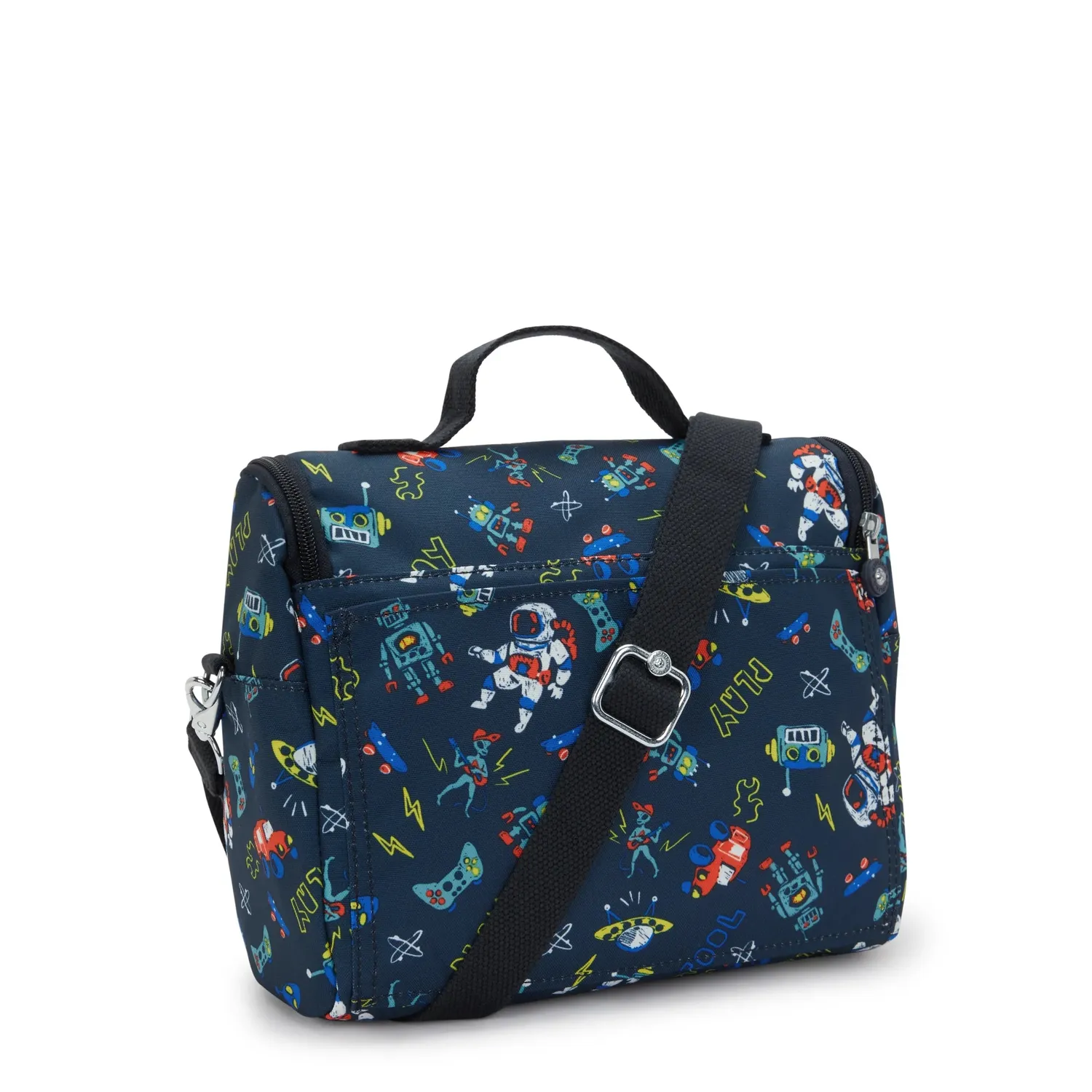 Kipling New Kichirou lunchtas Space Game Groot met print