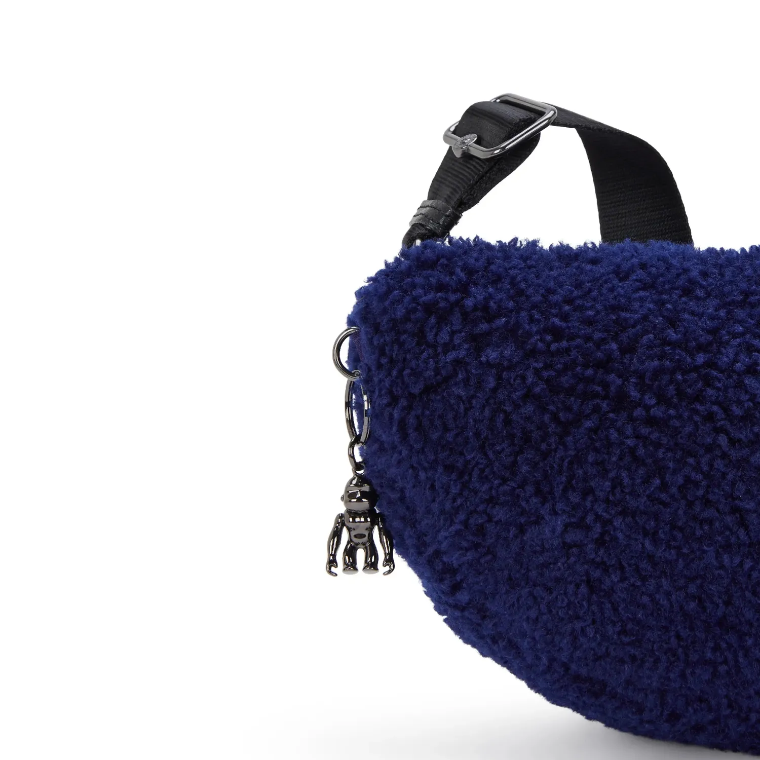 Kipling Julisa S crossbody tas Fuzzy Night Klein met ritsvak