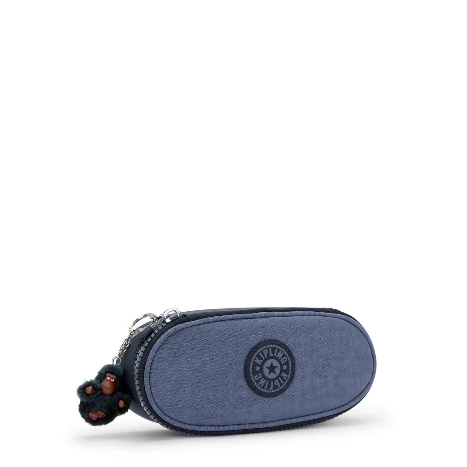 Kipling Duobox pennenzak Medium Game Grey waterafstotend
