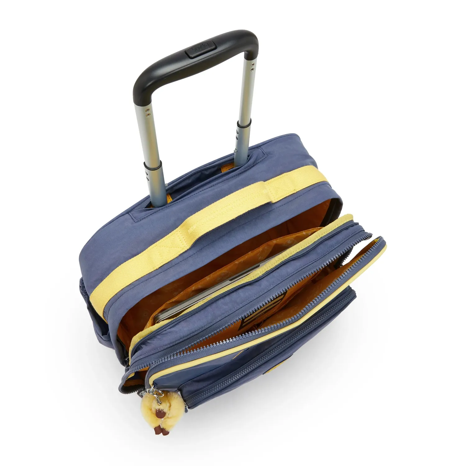 Kipling New Storia Easy koffer Dungaree Blue Groot 4 wielen