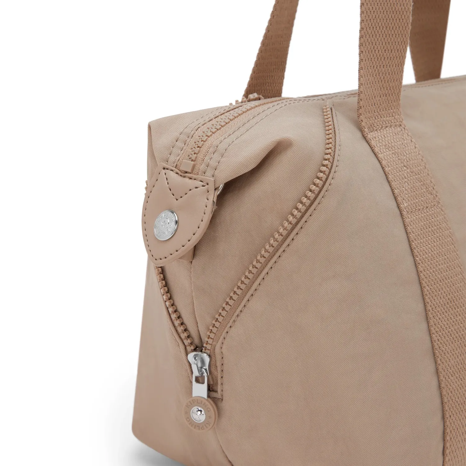 Kipling Art Mini schoudertas Tan Beige klein ruim