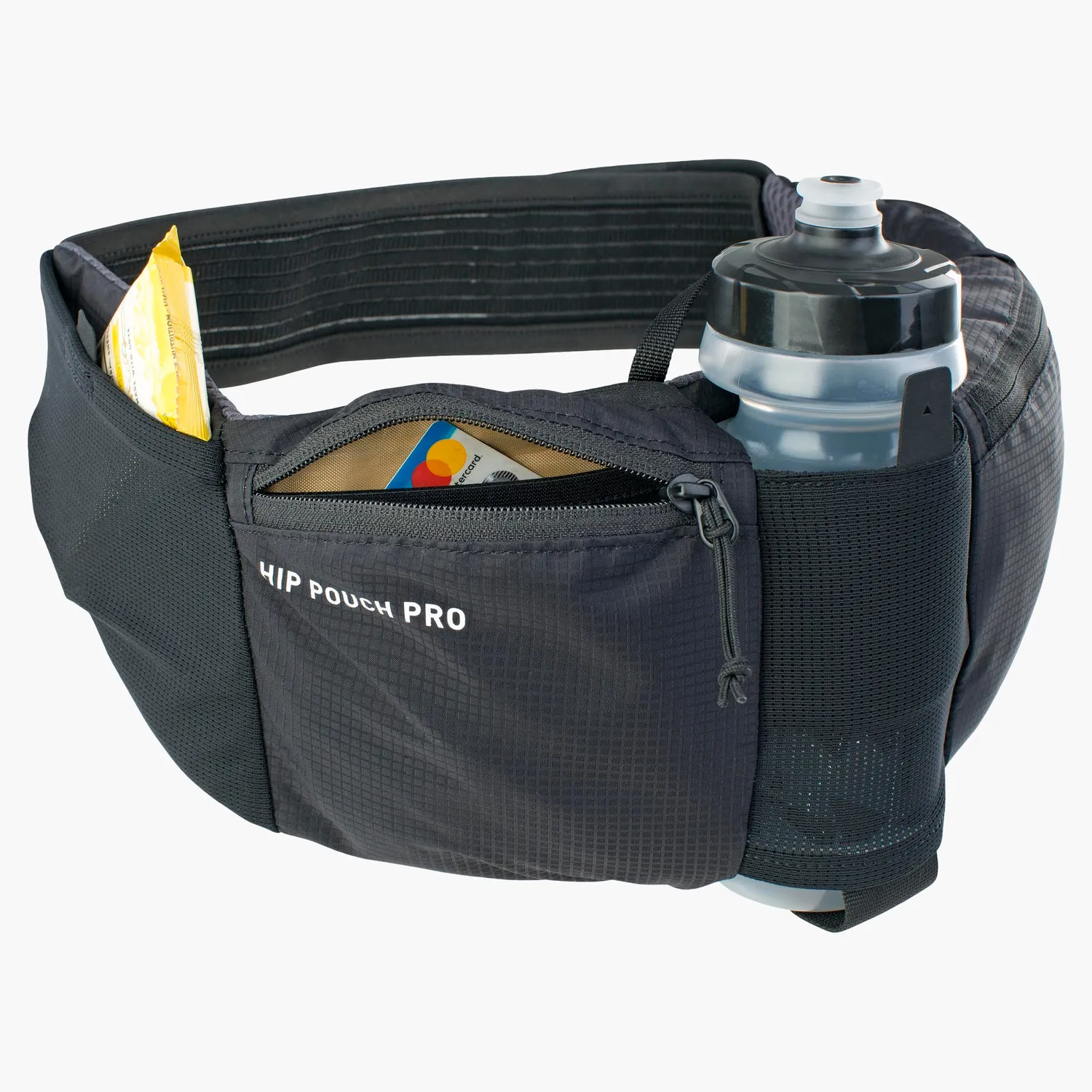 Evoc Hip Pouch Pro + Drink Bottle 0,55 heuptas zwart