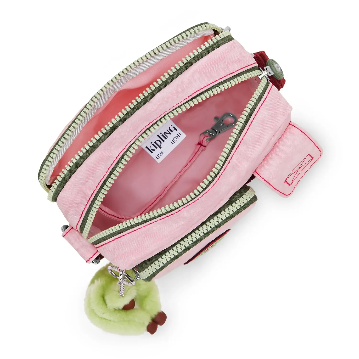 Kipling Abanu S Energy tas Energy Pink Klein verstelbaar