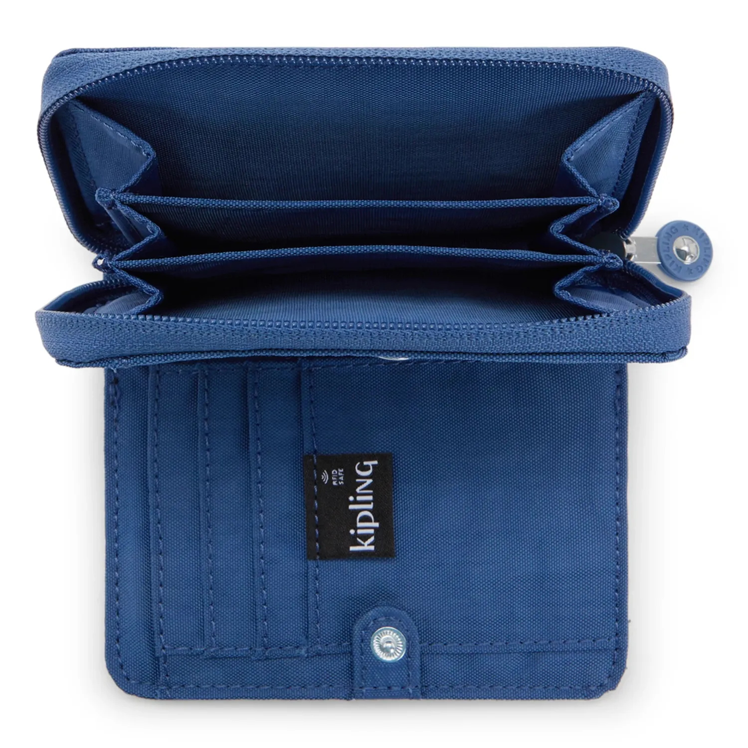 Kipling Money Love portemonnee medium casual blue rfid