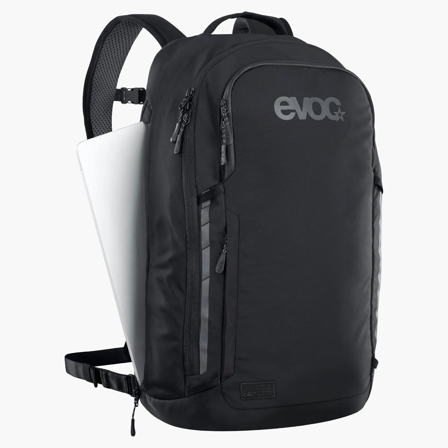 Evoc Commute 22 fietsrugzak zwart 22 liter