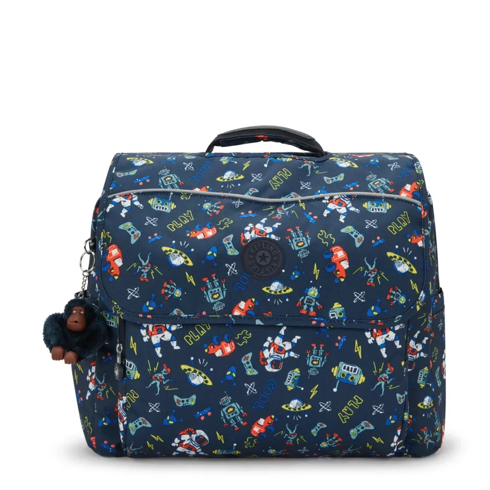 Kipling Codie L schoolrugzak Space Game groot A4