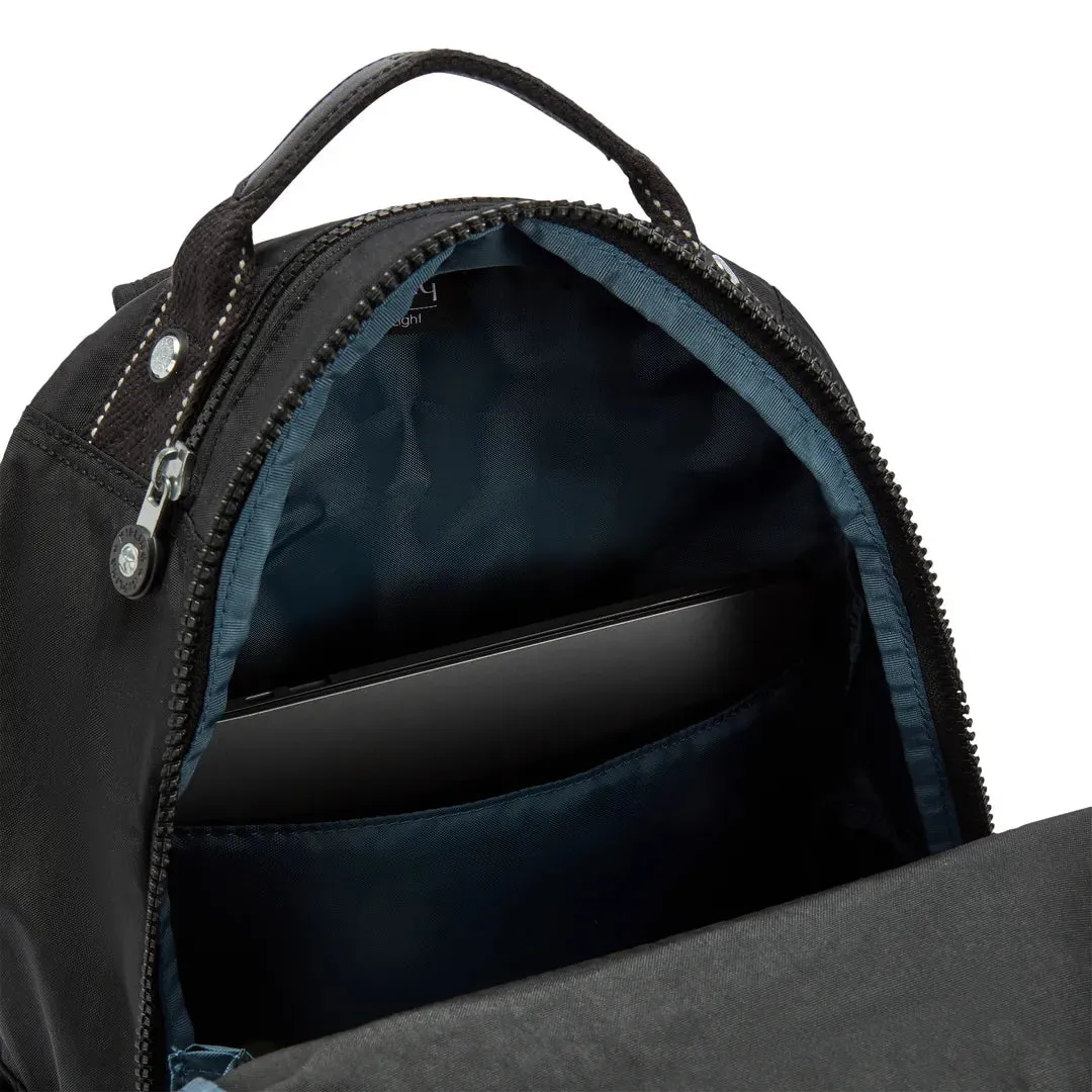 Kipling Seoul rugzak Groot True Black waterafstotend