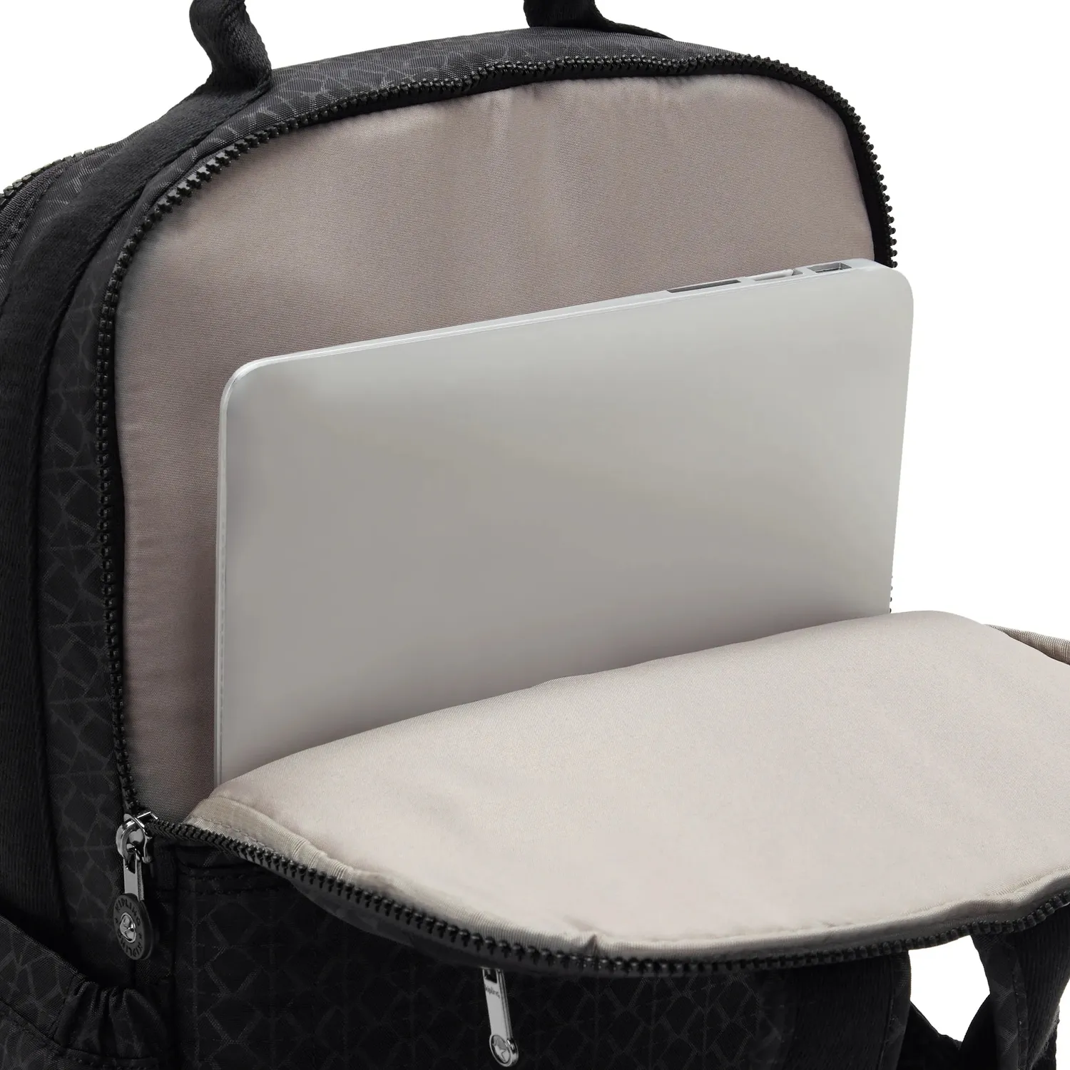 Kipling Biana rugzak Groot Signature Emb laptopvak