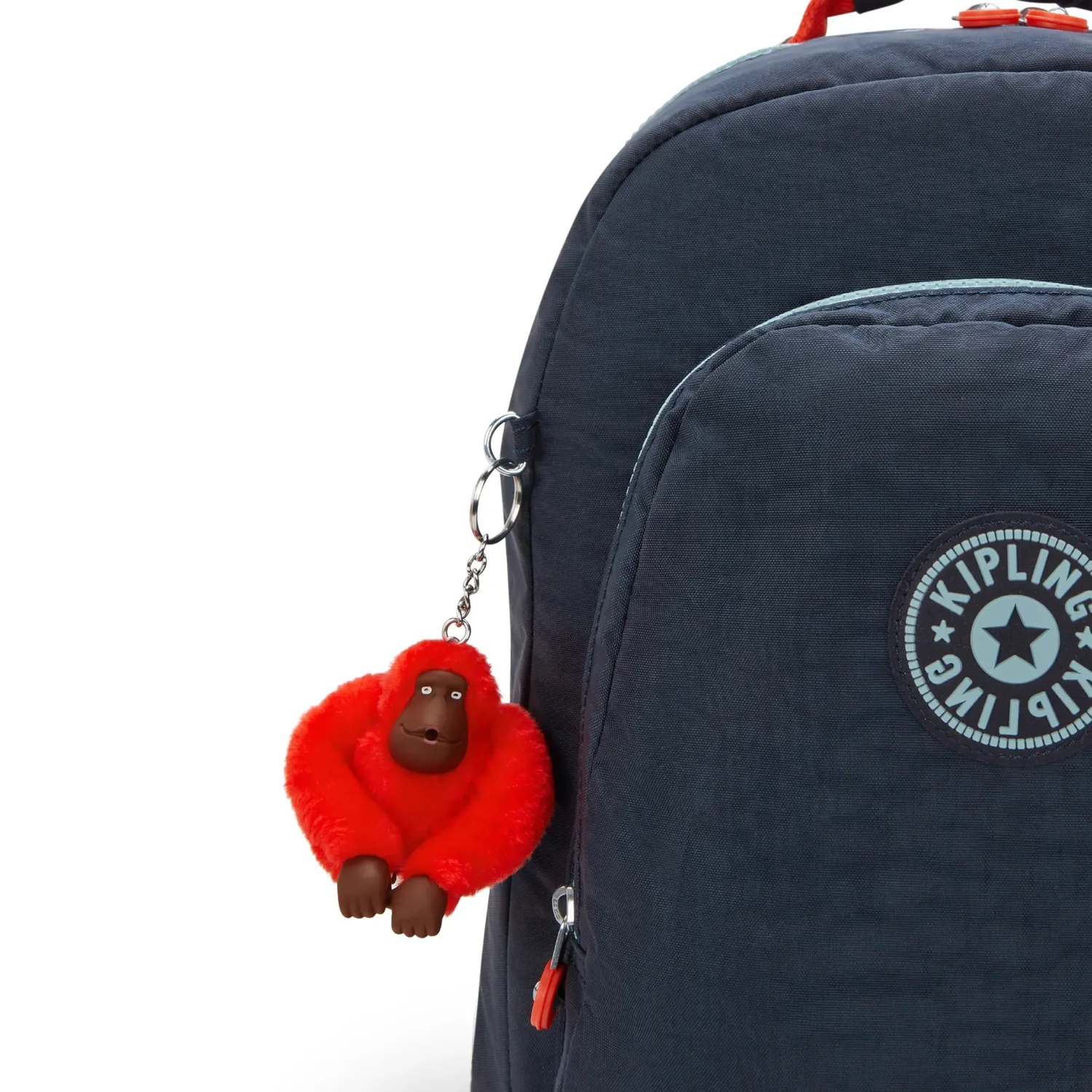 Kipling Class Room rugzak Groot Cosmo Blue Combo laptopvak