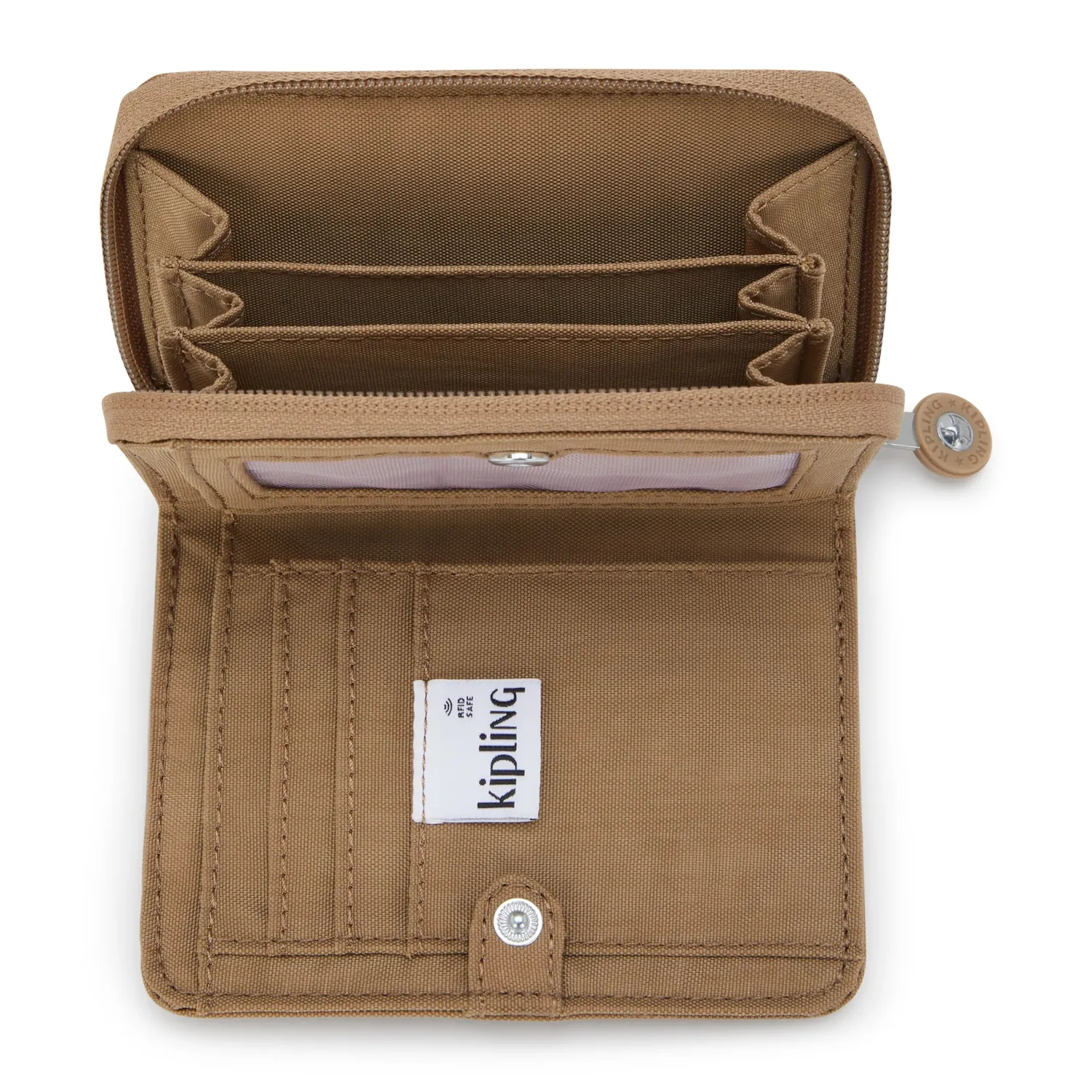 Kipling Money Love portemonnee Early Tan RFID