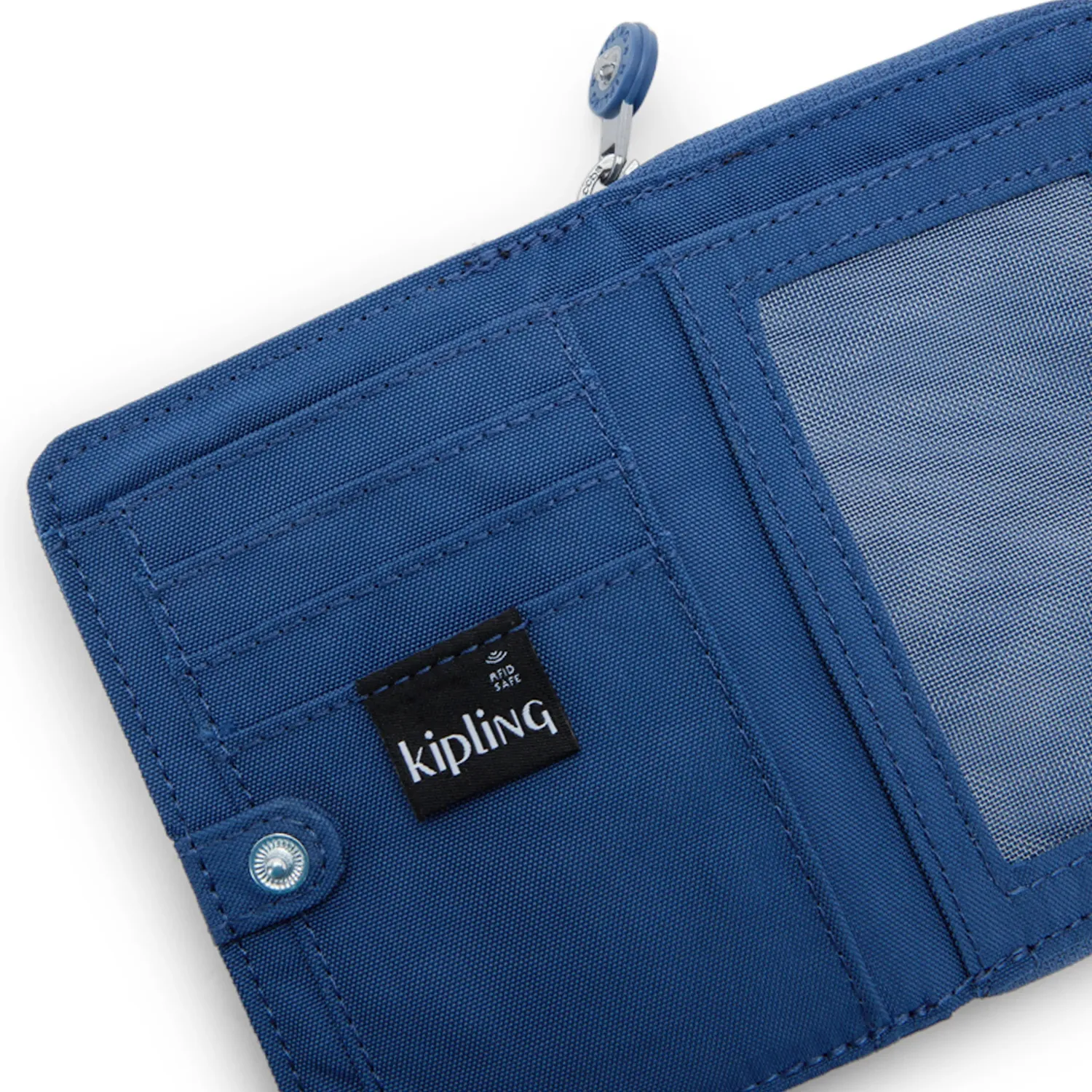 Kipling Money Love portemonnee medium casual blue rfid