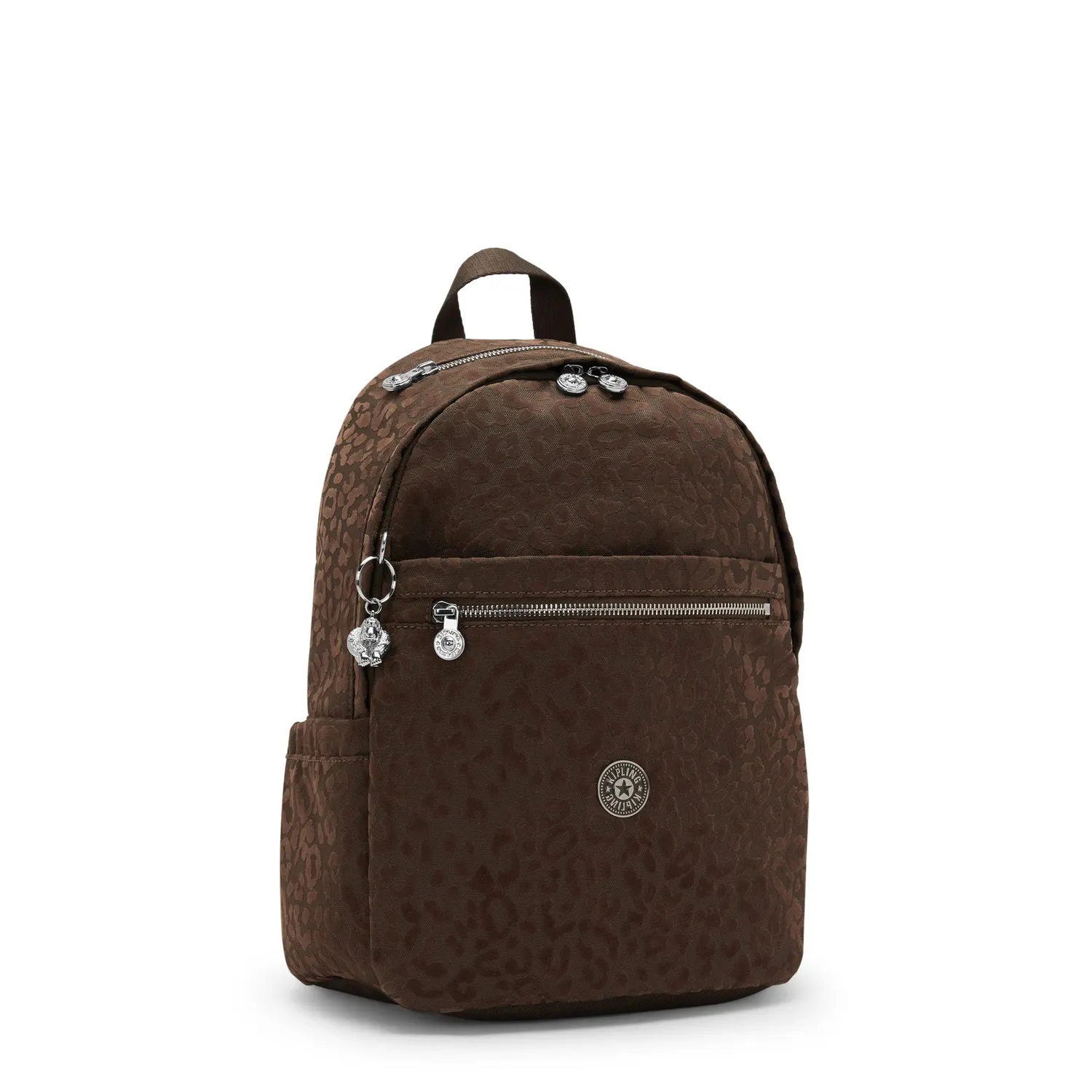Kipling Delia Leo rugzak Soft Leopard medium A4