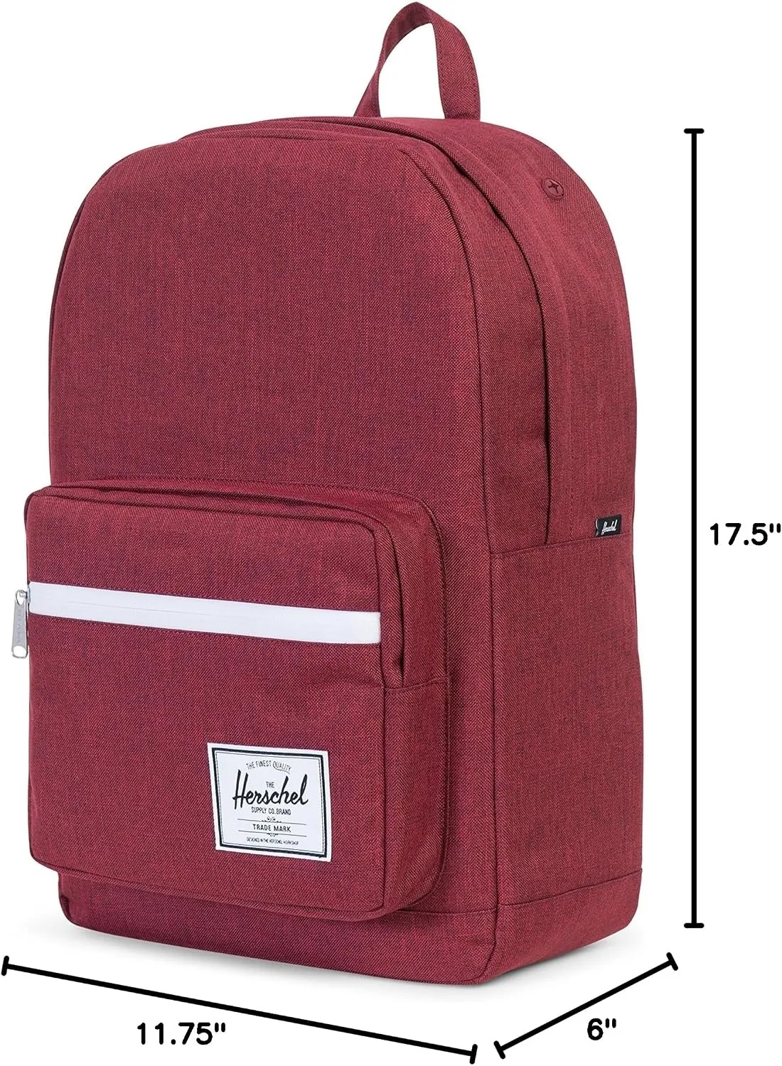 Herschel Pop Quiz Offset rugzak winetasting ruim