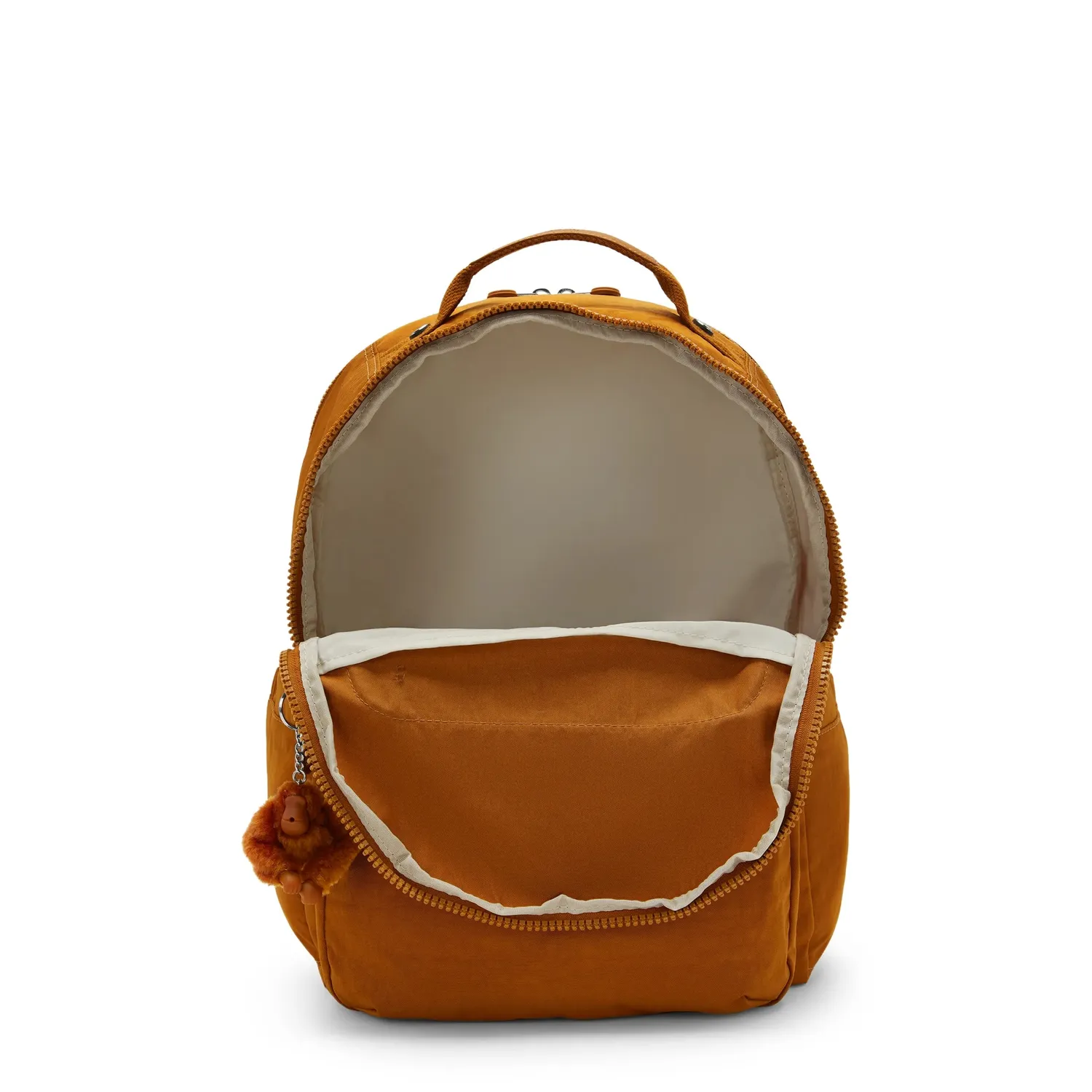 Kipling Seoul Lap rugzak Stylish Mokka Groot 15 inch