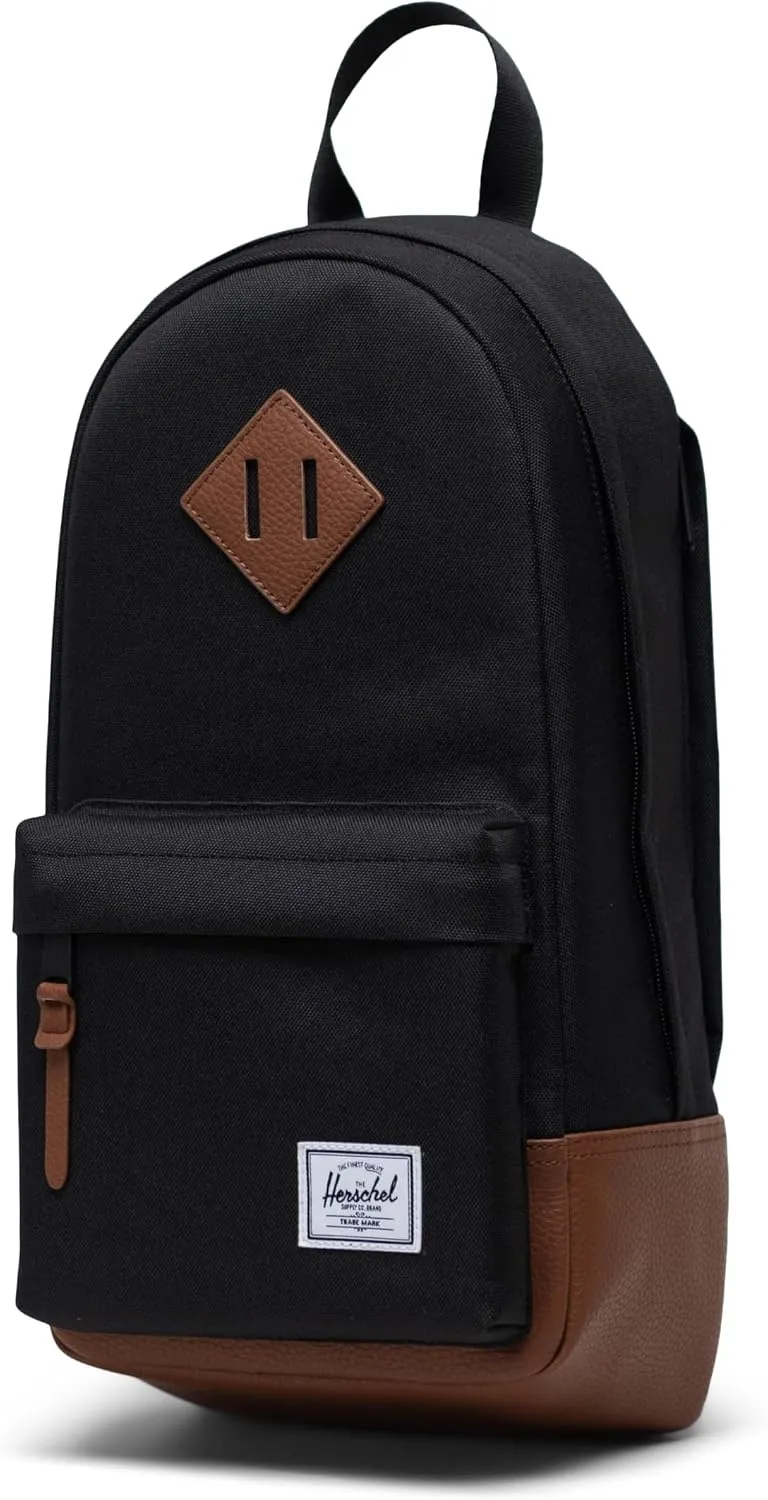 Herschel Heritage Schoudertas 8L Zwart Tan