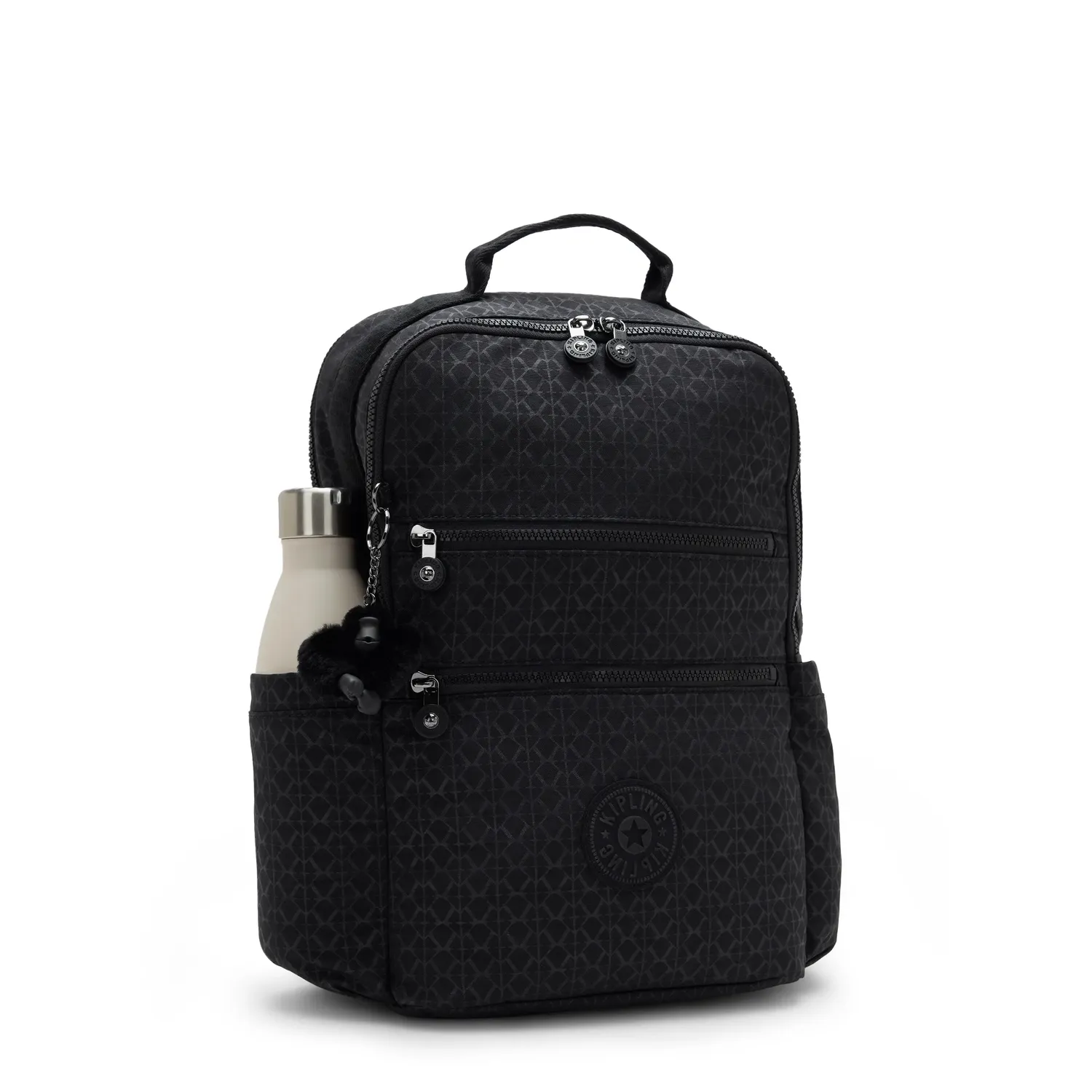 Kipling Biana rugzak Groot Signature Emb laptopvak