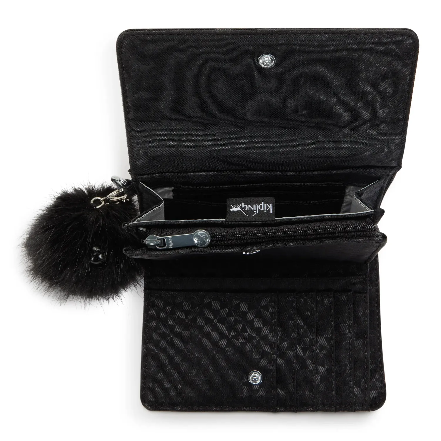 Kipling Pixi portemonnee Medium Echo Embossed reliëf