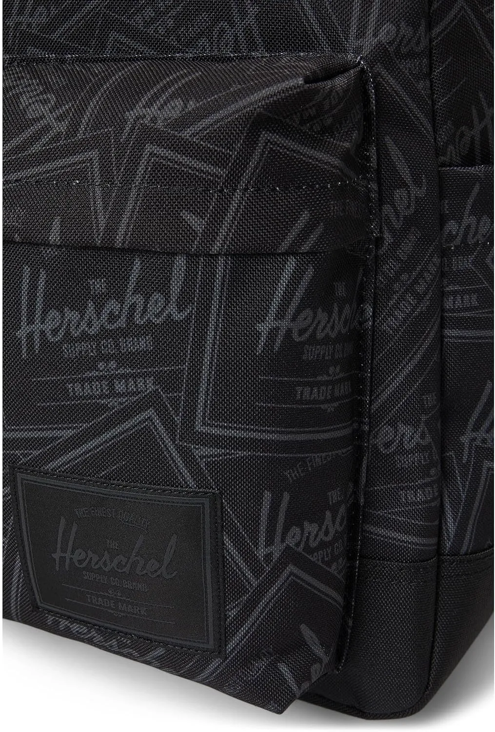 Herschel Classic rugzak 20L Sticker Up Black canvas