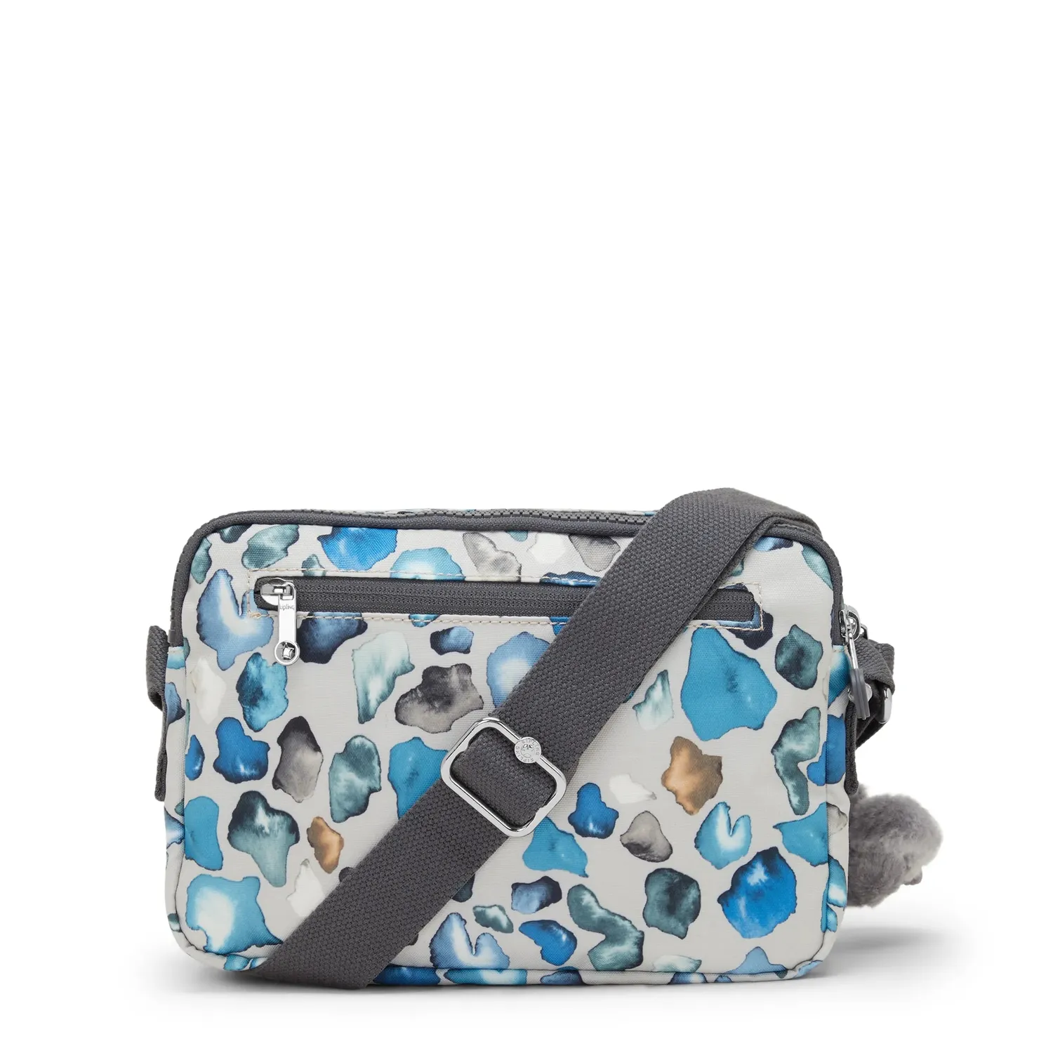 Kipling Abanu M schoudertas Medium Mineral Stone dubbel vak