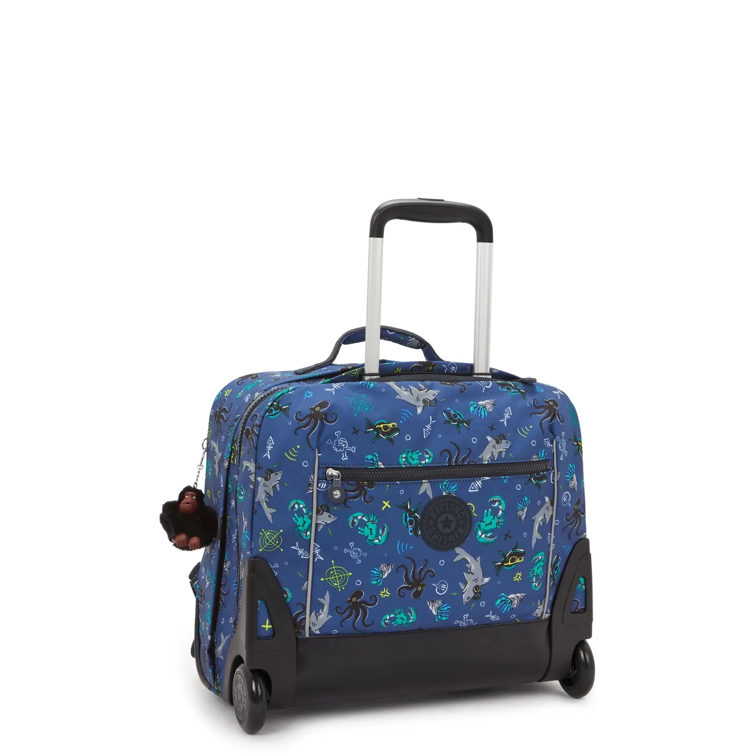 Kipling Giorno rugzak Undersea Party groot met wieltjes