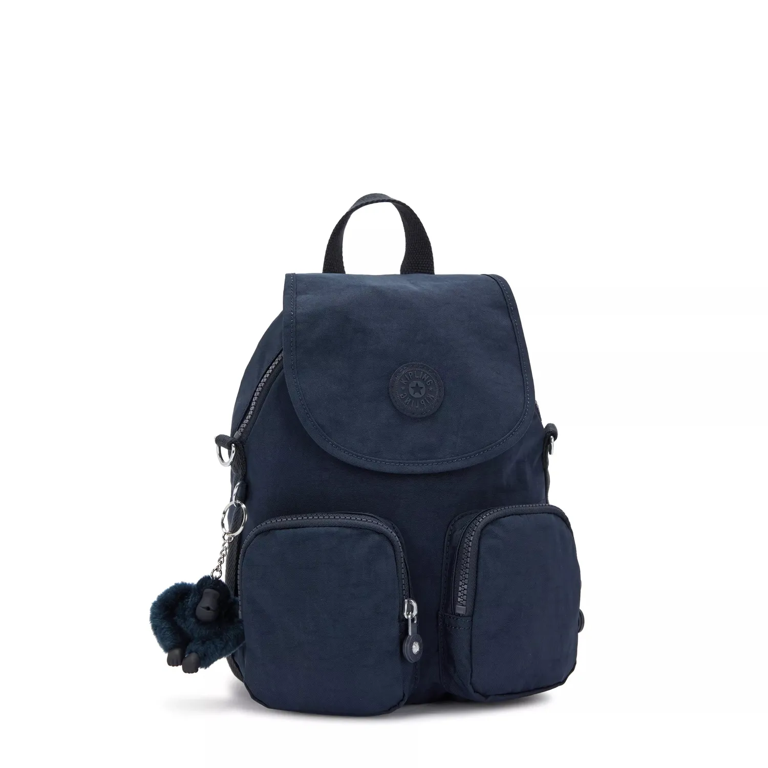 Kipling Firefly Up rugzak Blue Bleu 2 klein waterafstotend