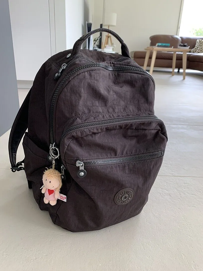 Kipling Seoul rugzak Groot Black Noir 15 inch laptopvak