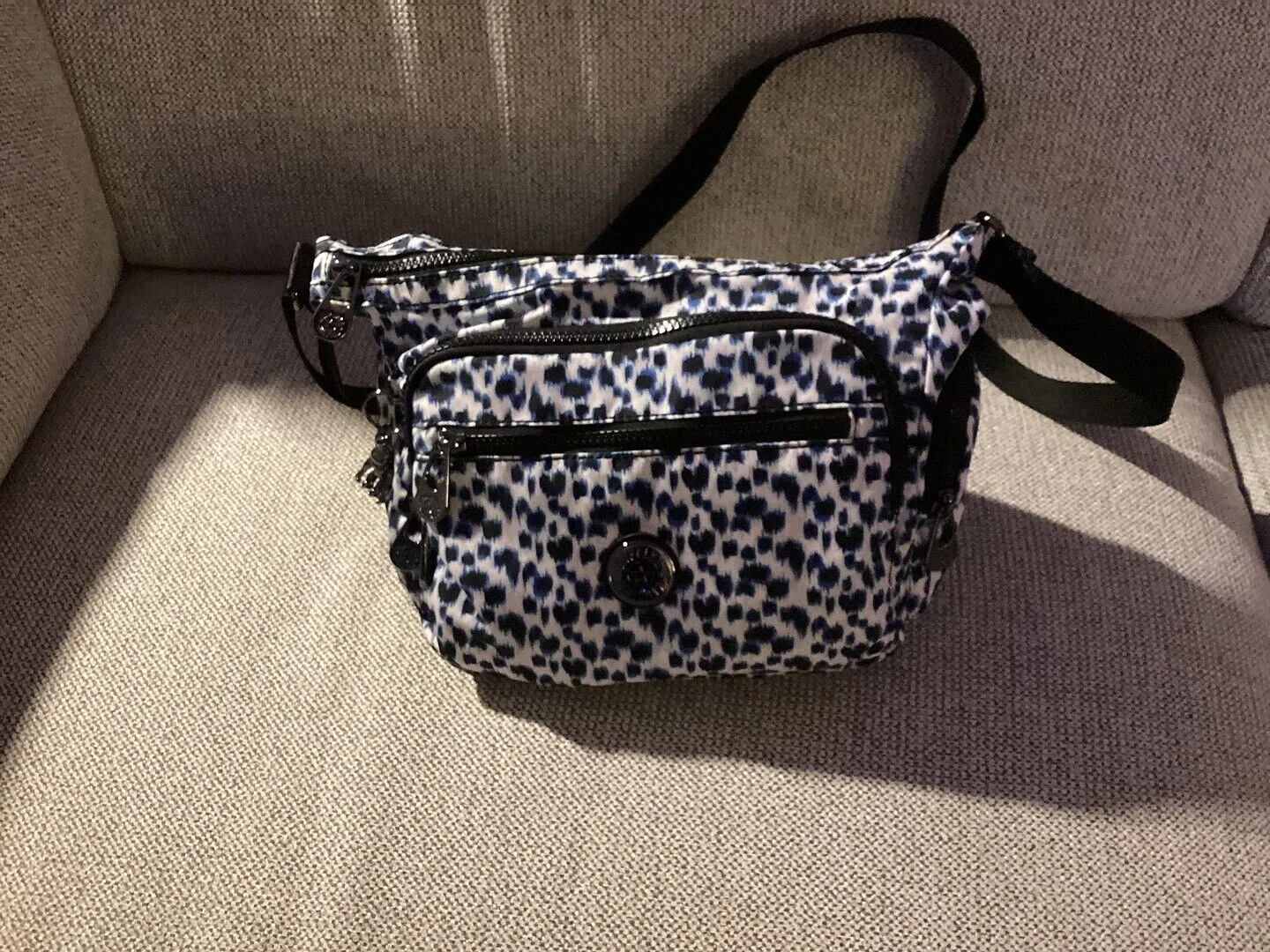 Kipling Gabbie S schoudertas Signature Print klein bedrukt