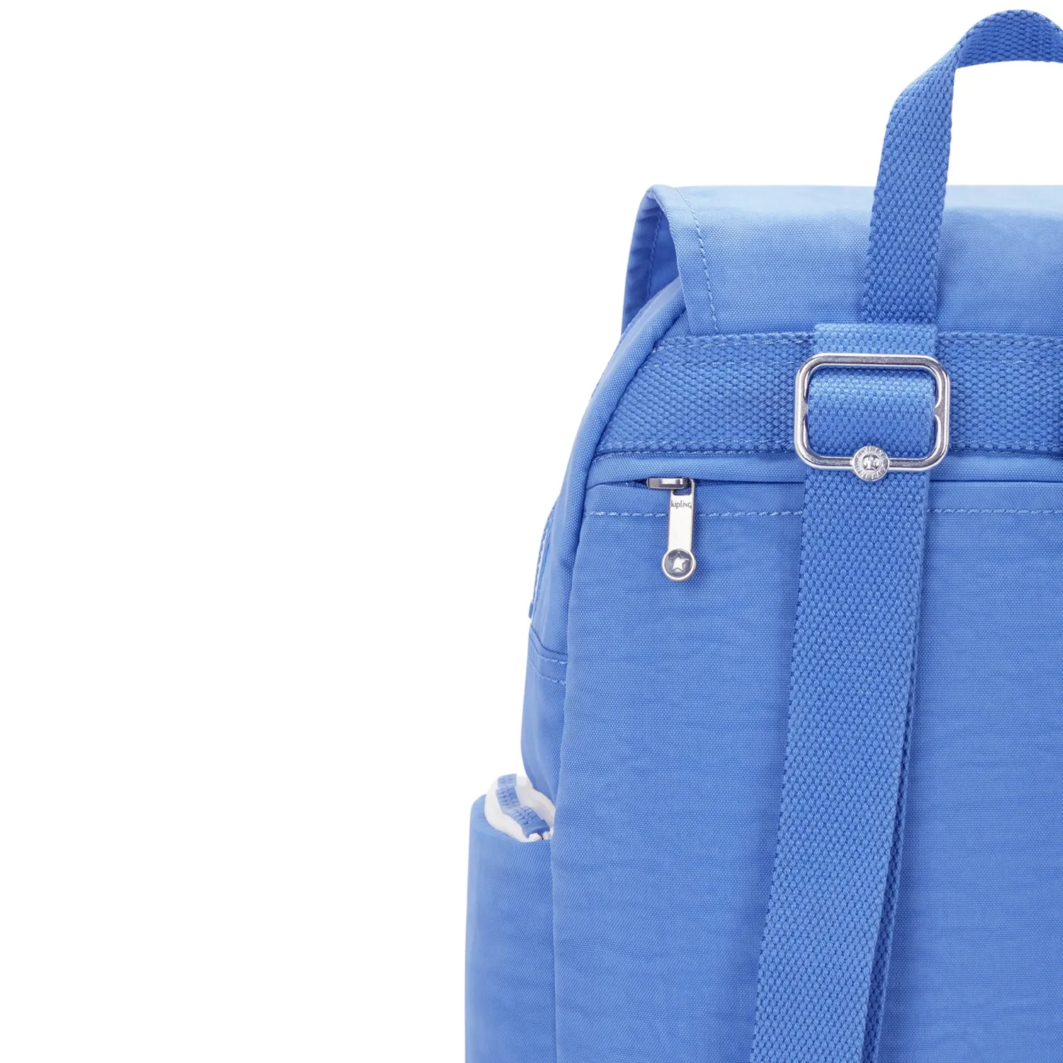 Kipling City Zip S rugzak klein Cocktail Blue met klep