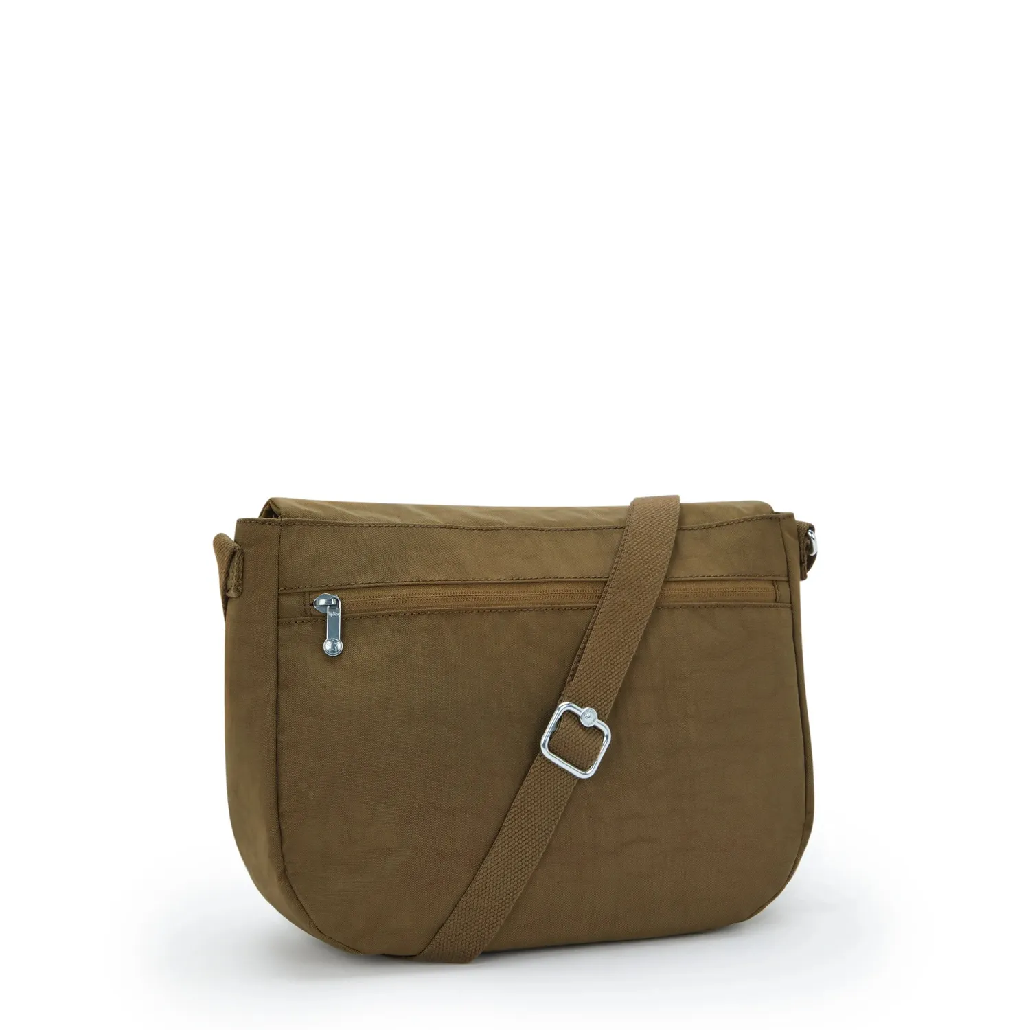 Kipling Earthbeat M schoudertas Smooth Khaki medium licht