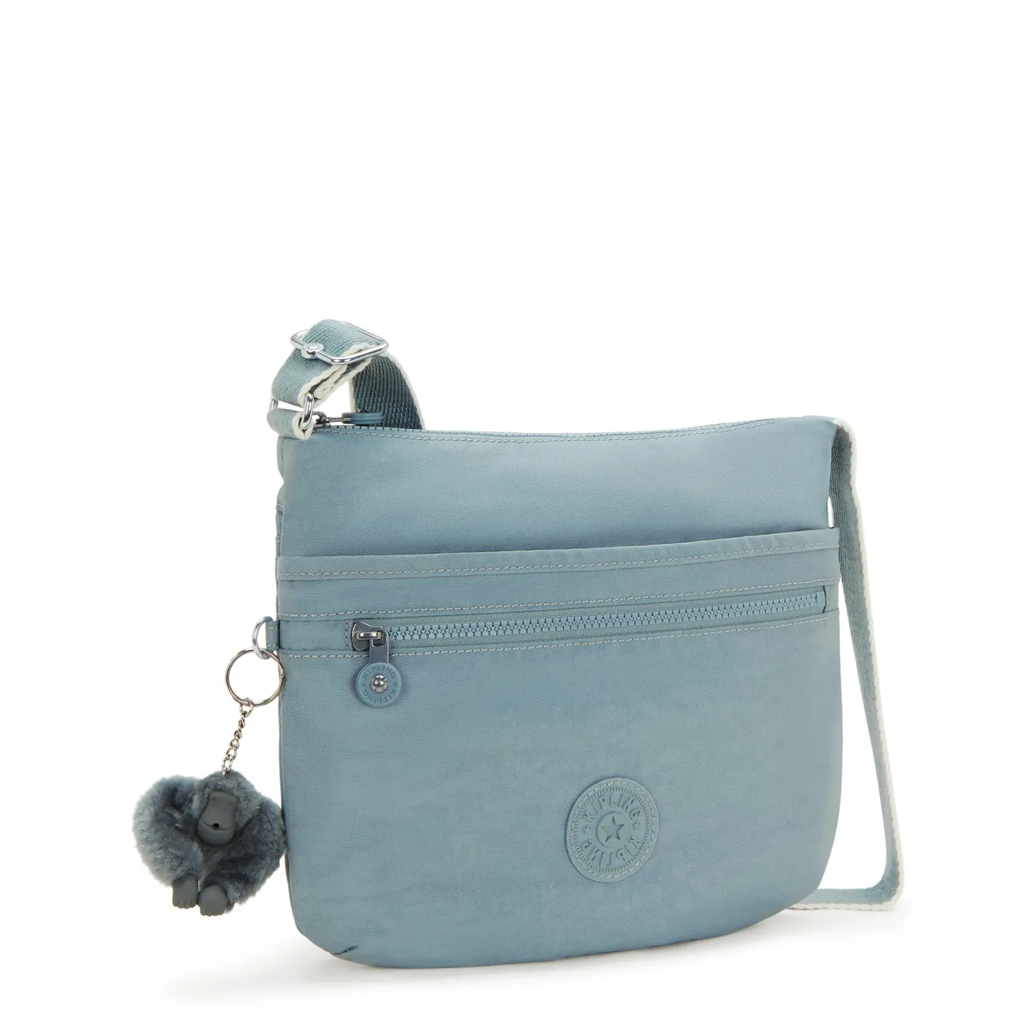 Kipling Arto schoudertas Medium Relaxed Grey licht