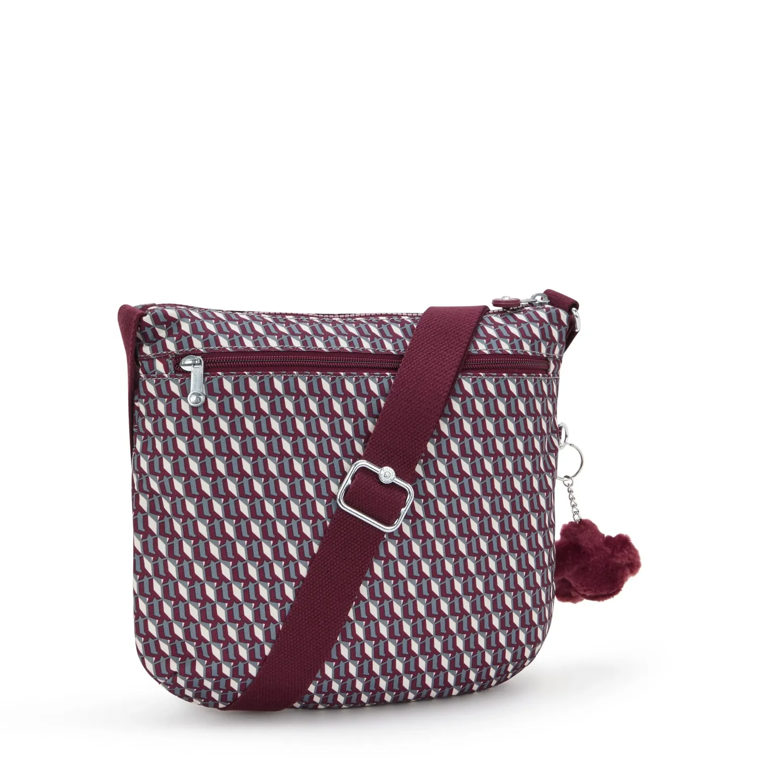 Kipling Arto schoudertas Medium 3DK met ritsvakken